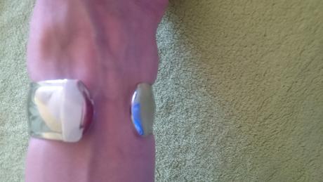 Naramkove strieborne hodinky, 