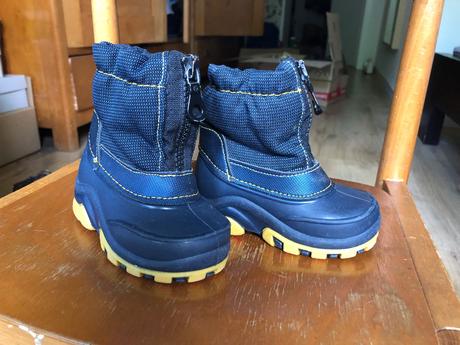 Zateplené gumené čižmičky, 19