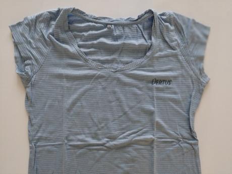 Modré pásikavé tričko, m