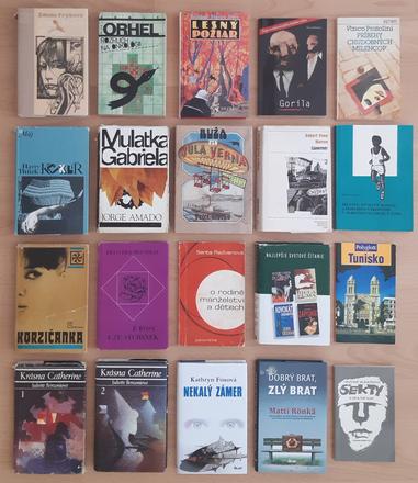 Knihy - rôzny žáner, 