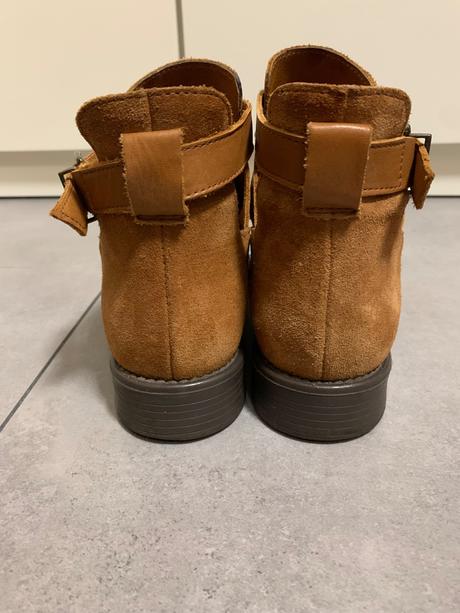 Kožené kotníkové chelsea čižmy, 40