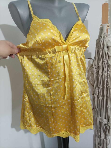 Saténové tielko, amisu,m