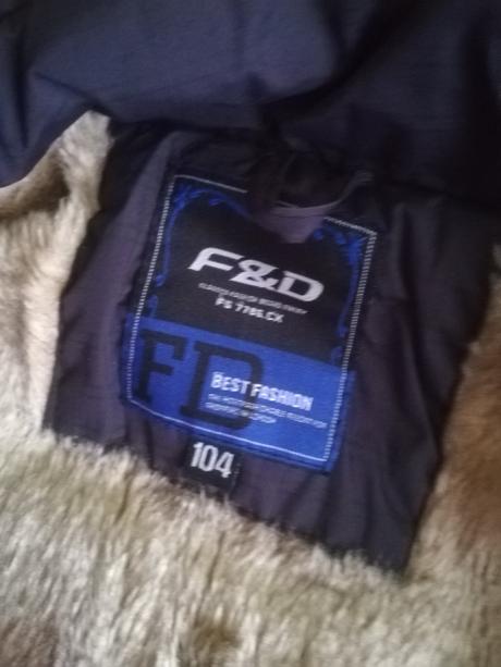 Zimná bunda pre chlapca, 104