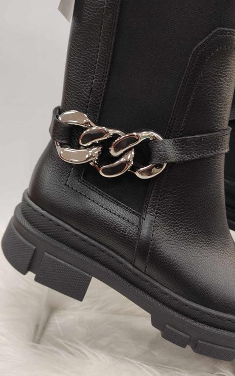 Dámske kožené topánky 21500429 b, 37 / 38