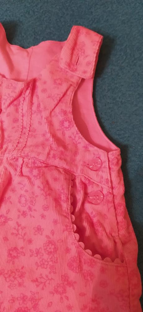 Krátke kordové nohavice na traky, 80