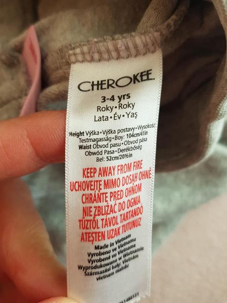 Tepláky č.104, cherokee,104