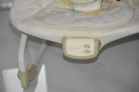 Vibračné a polohovateľné lehátko comfort harmony,