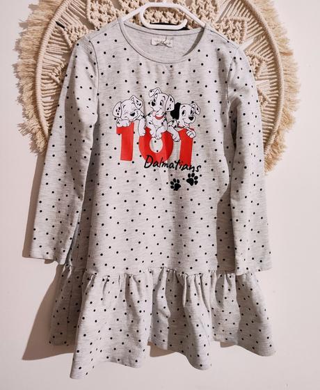 Dievčenské šatky 101 dalmatincov, sinsay,128