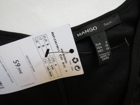 Flitrovane krasne saty mango vhodne na silvestra, mango,s