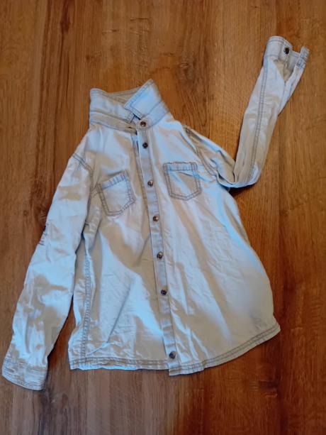 Riflova košeľa benetton, benetton,128