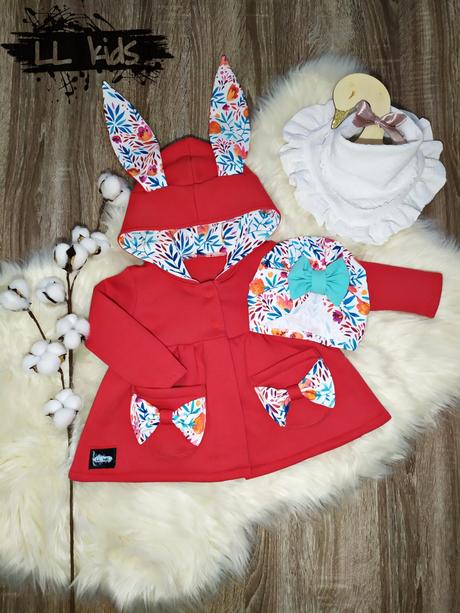 Zateplená mikinka/kabátik, 74 - 122