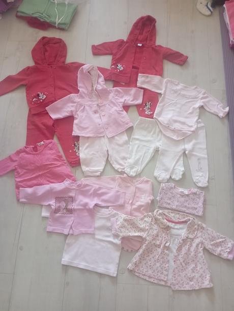 Balík oblečenia 0 až 1 rok, 68–80