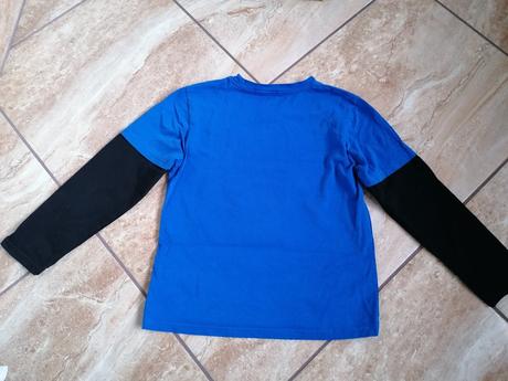 2x tričko, dlhy rukáv, 134