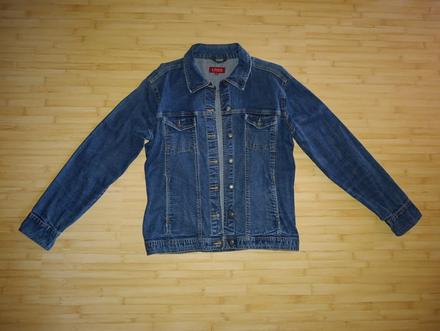 Riflová bunda, h&m,l