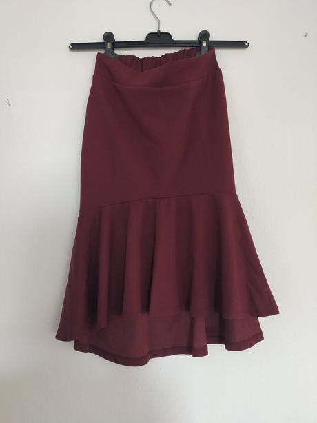 Asymetrická sukňa, terranova,s