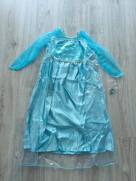 Frozen elsa šaty - 4 veľkosti 100,110,130,140,