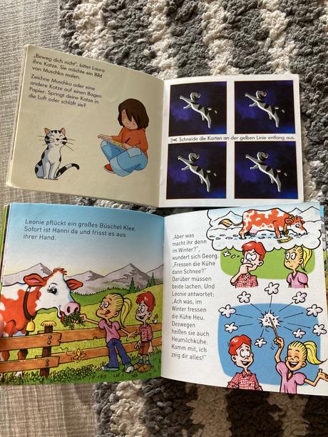 Mini knižky v nemčine 2ks, 