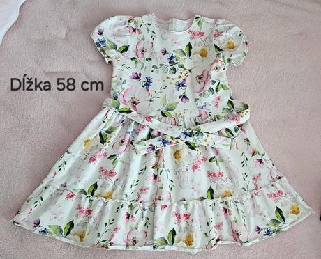 Šaty kvietky, 110