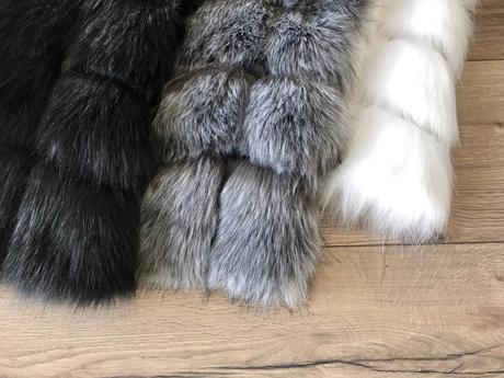 Nová kožušinová vesta viaceré farby - top kvalita, l - xxxl
