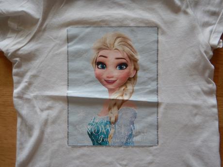 Tričká frozen, h&m,128