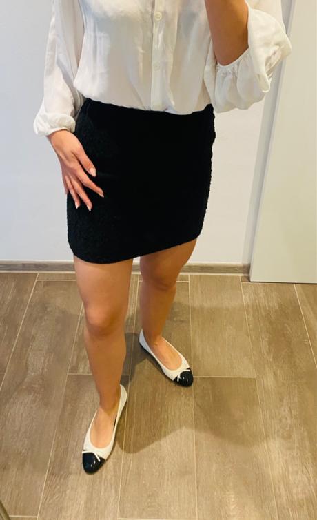 H&m čierna sukňa, h&m,36