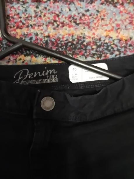 Nohavice, denim,40