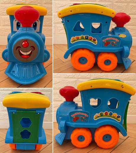 Lokomotíva vkladačka pre najmenšíchaskladačka 7eur,