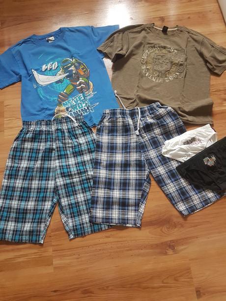 Letný balík-kraťasy/tričká, 140–152