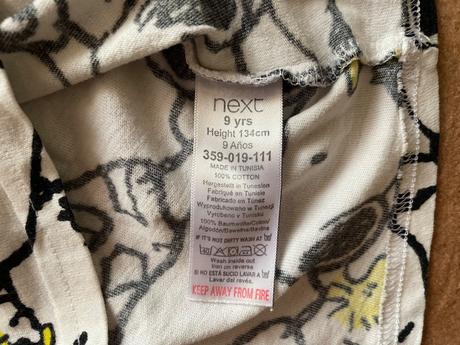 Tricko snoopy, next,134