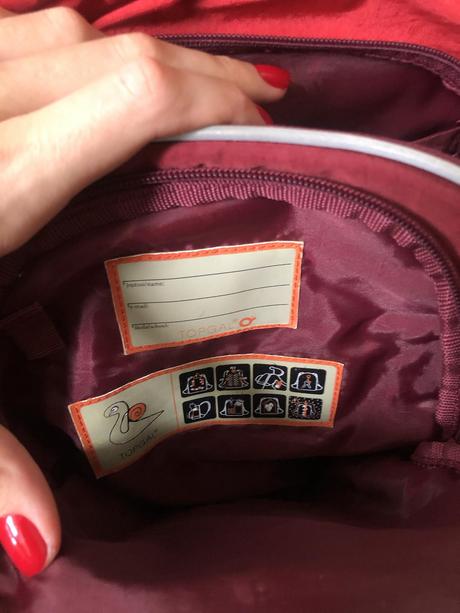 Dievčenská školská taška topgal, 