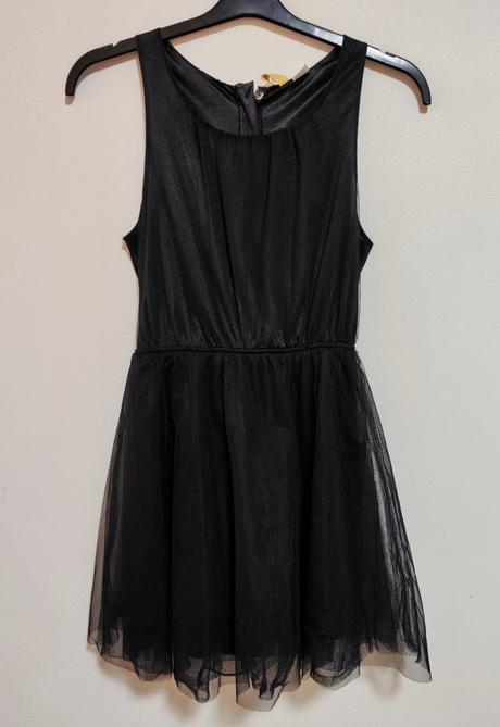 Čierne šaty h&m, h&m,s