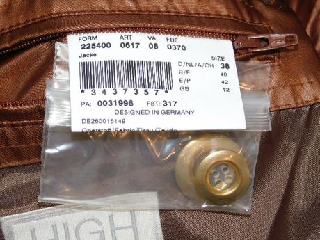 Luxusna pekna vetrovka/bunda, 38 / 40