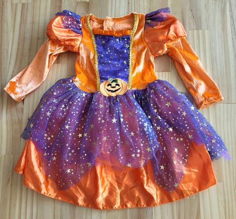 Karnevalové šaty tekvica na 12-18 mesiacov, 