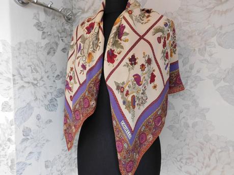 Codello kvalitná luxusna hodvabna elegantná šatka, xl