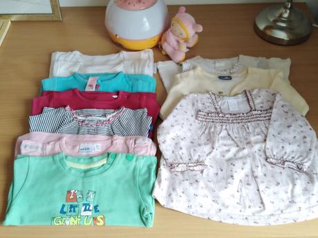 Balík oblečenia pre dievča veľ. 62, 50–62