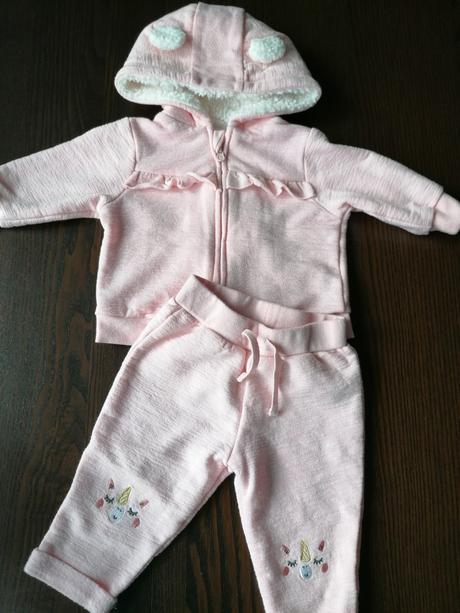 Ružová teplakova súprava, primark,68