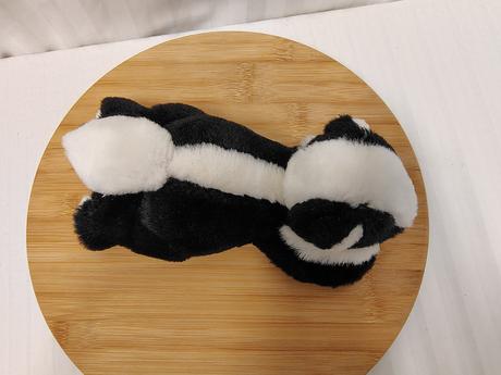 Plyšový skunk - tchor, kuschelwuschel, 24 cm, 
