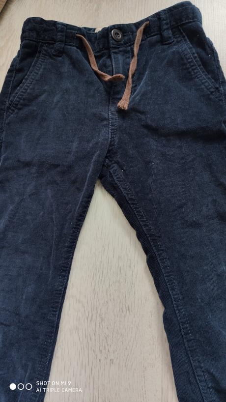 Menčestrové nohavice 104, next,104