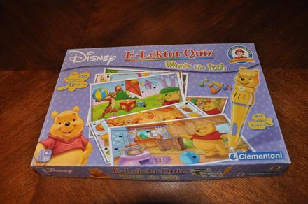 Hra macko pu e-lektor quiz, 