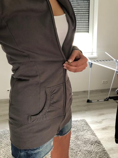 Element mikina tmavošedá, m