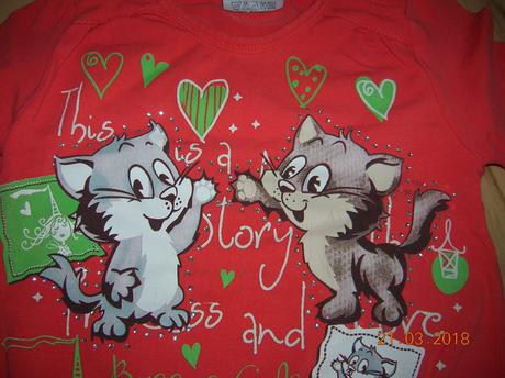 Tričko s mačičkami č.86, 86