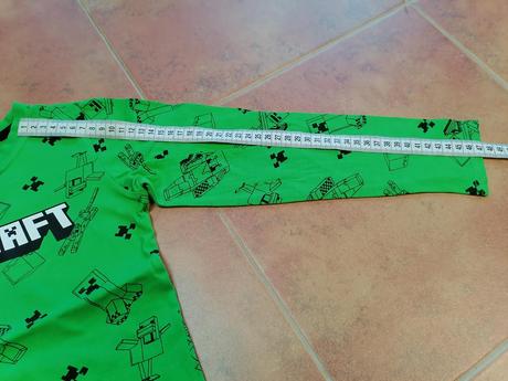 Tričko minecraft, veľ. 122, 122