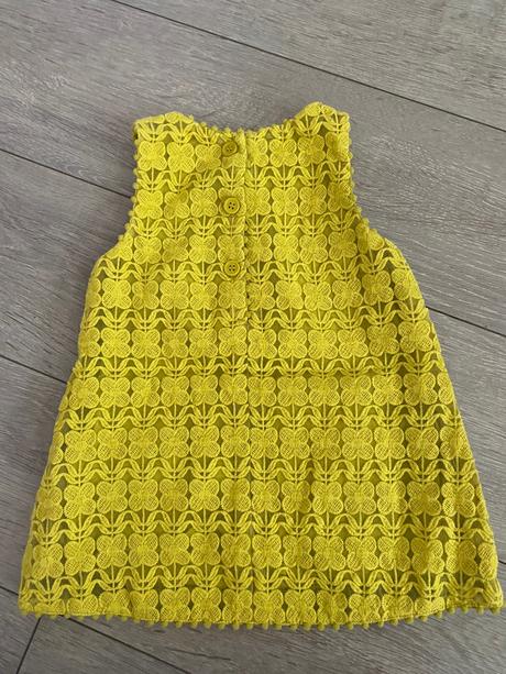 Next žlté šaty od 6 mesiacov, next,74