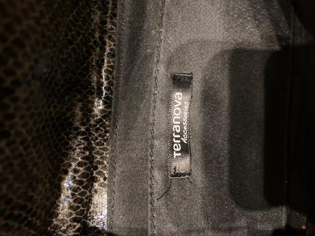 Listova kabelka v tvare masle hadi vzor, terranova