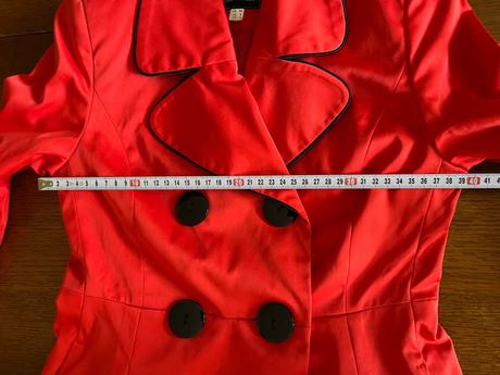 Elegantný kabátik/trenčkot adrianno damiani, 34