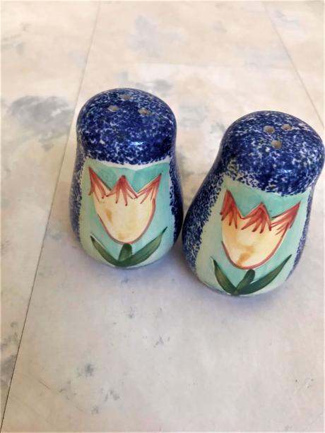 Porcelánové soľničky,