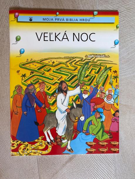Moja prvá biblia hrou, veľká noc,