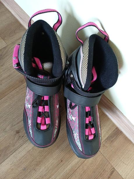 Dievčenské kolieskové korčule, veľkosť 33 - 37, crivit,33