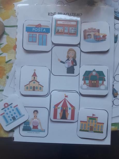 Activity book povolania, 