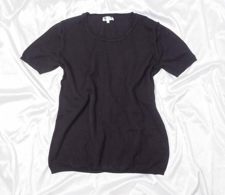 Čierny úpletový top blue motion, 44